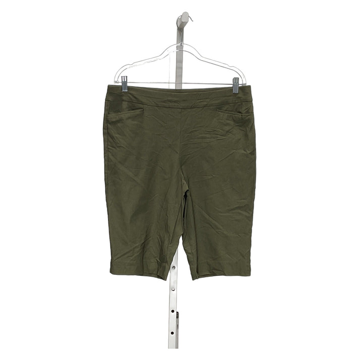 Chico's Green Bermuda Shorts - Size 2.5