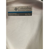 Columbia White XL Polyester Blouse