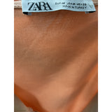 ZARA Women's Orange Blouse Size M