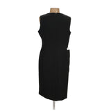 Calvin Klein Black Sheath Midi Dress - Size 14