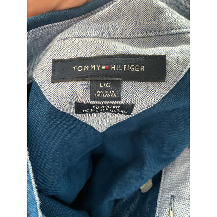 Men's Tommy Hilfiger Blue Dress Shirt