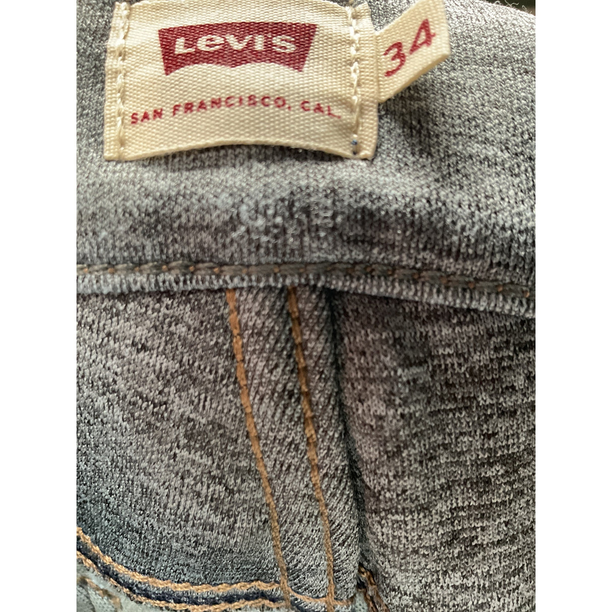 Levi's Women's Blue Twill Jegging, Size 34