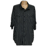 Columbia Men's Black Button-Up Shirt