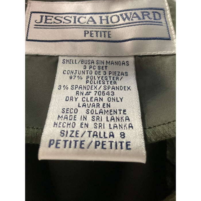 Jessica Howard Green Blouse (Size 8)