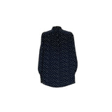 J. Crew Blue Silk Polka Dot Blouse - Size XS