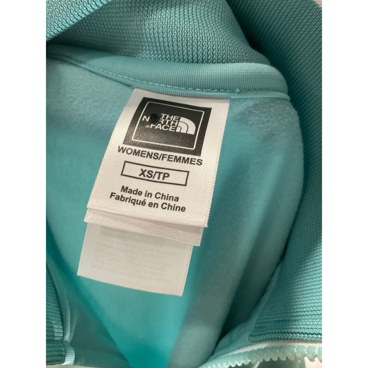 The North Face Blue Full Zip Women's Sweater XS