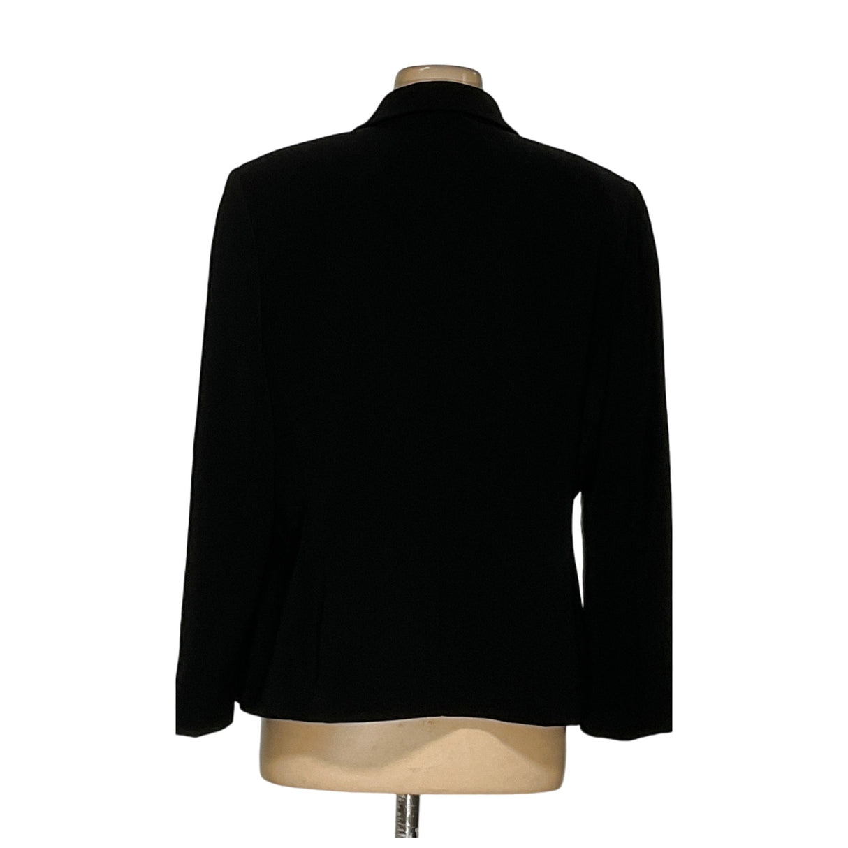 Le Suit Womens Basic Black Blazer Size 12P