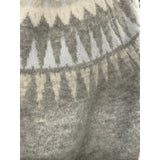 CeCe Gray Fair Isle Sweater - Size XS