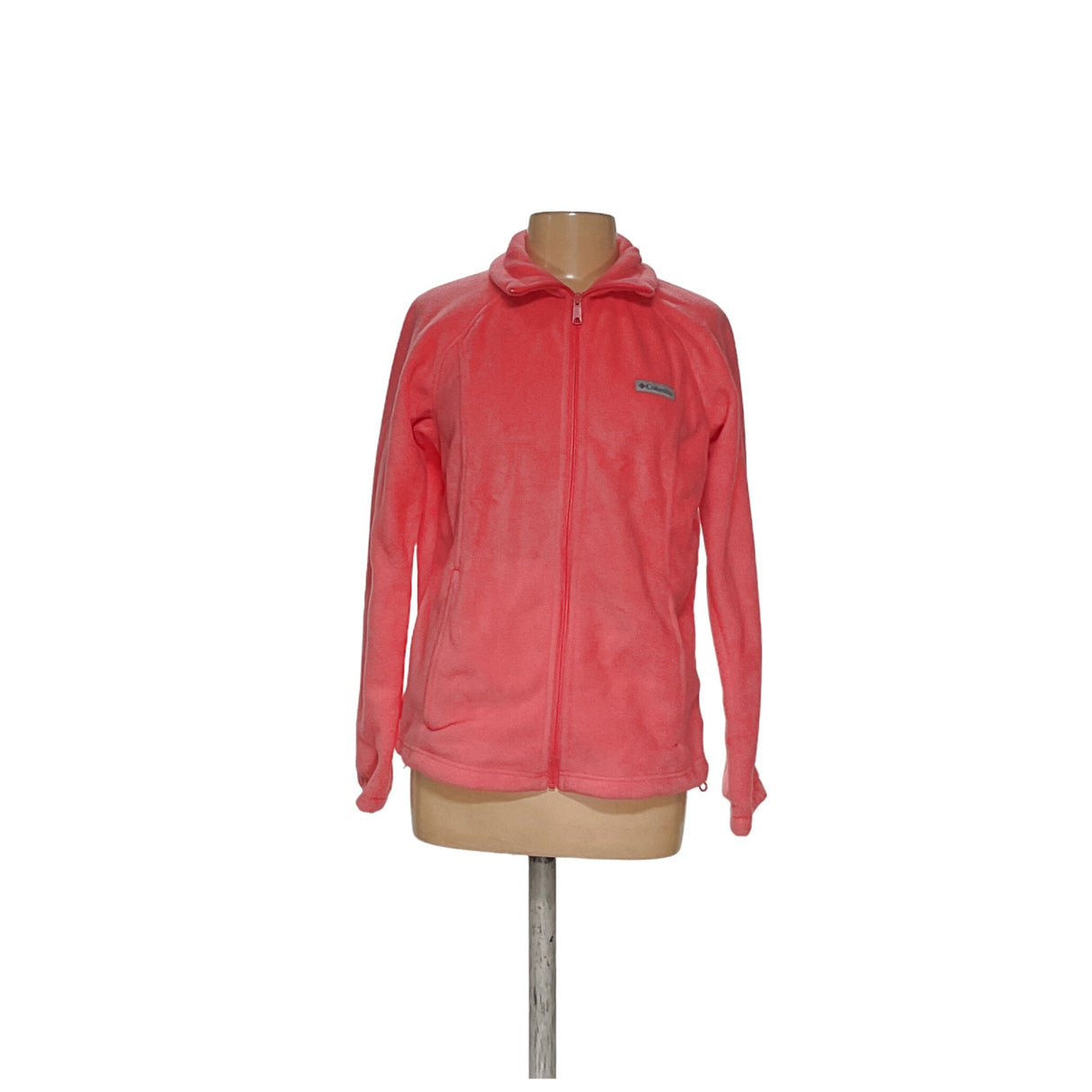 Columbia Red Full Zip Sweater - Women's L