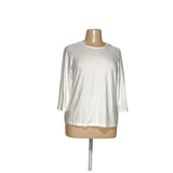 Chico's White Cotton Blouse - Size 3