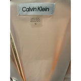 Calvin Klein Pink Midi Sheath Dress - Size 14