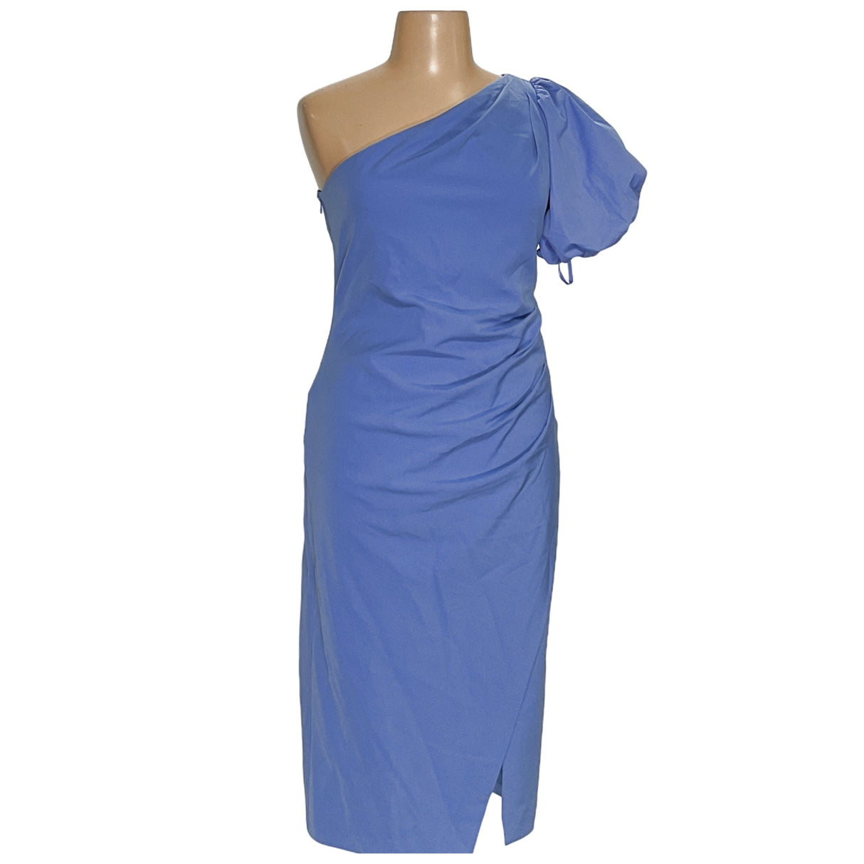 Lauren Ralph Lauren Blue Plus Size A-Line Dress