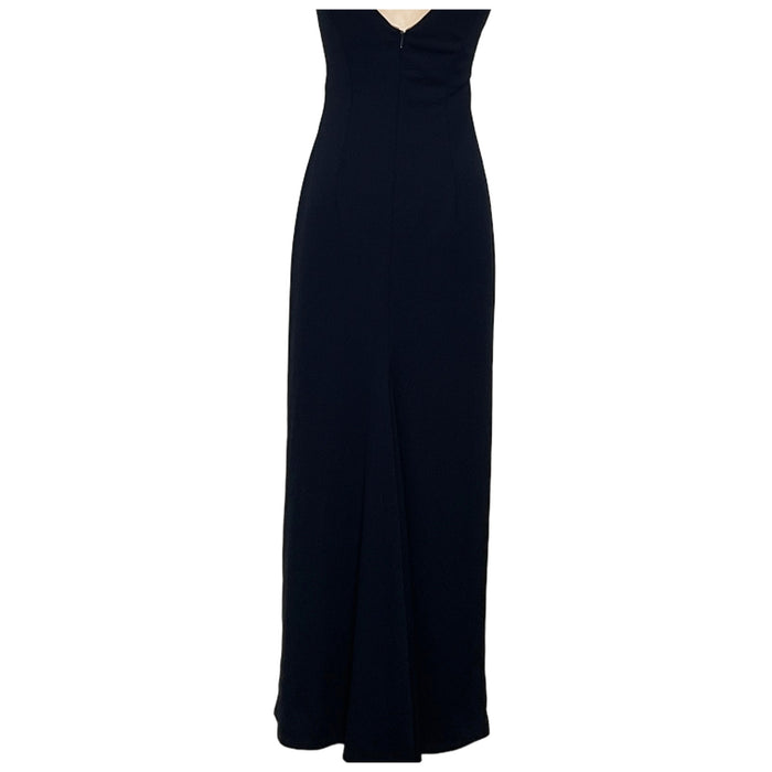 Scott McClintock Blue Maxi Dress, Size 4