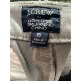 J. CREW Gray Women's Ankle Pants, Size 8