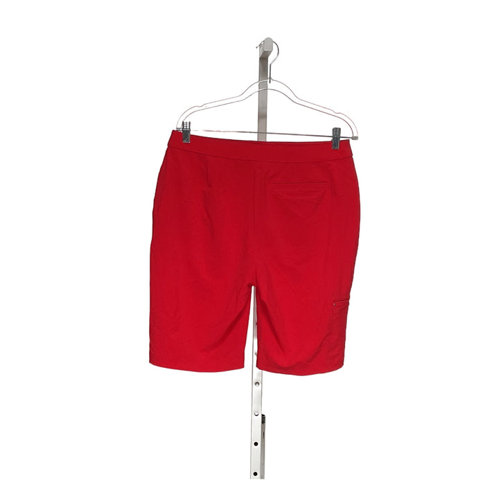 Chico's Red Bermuda Shorts - Size 1