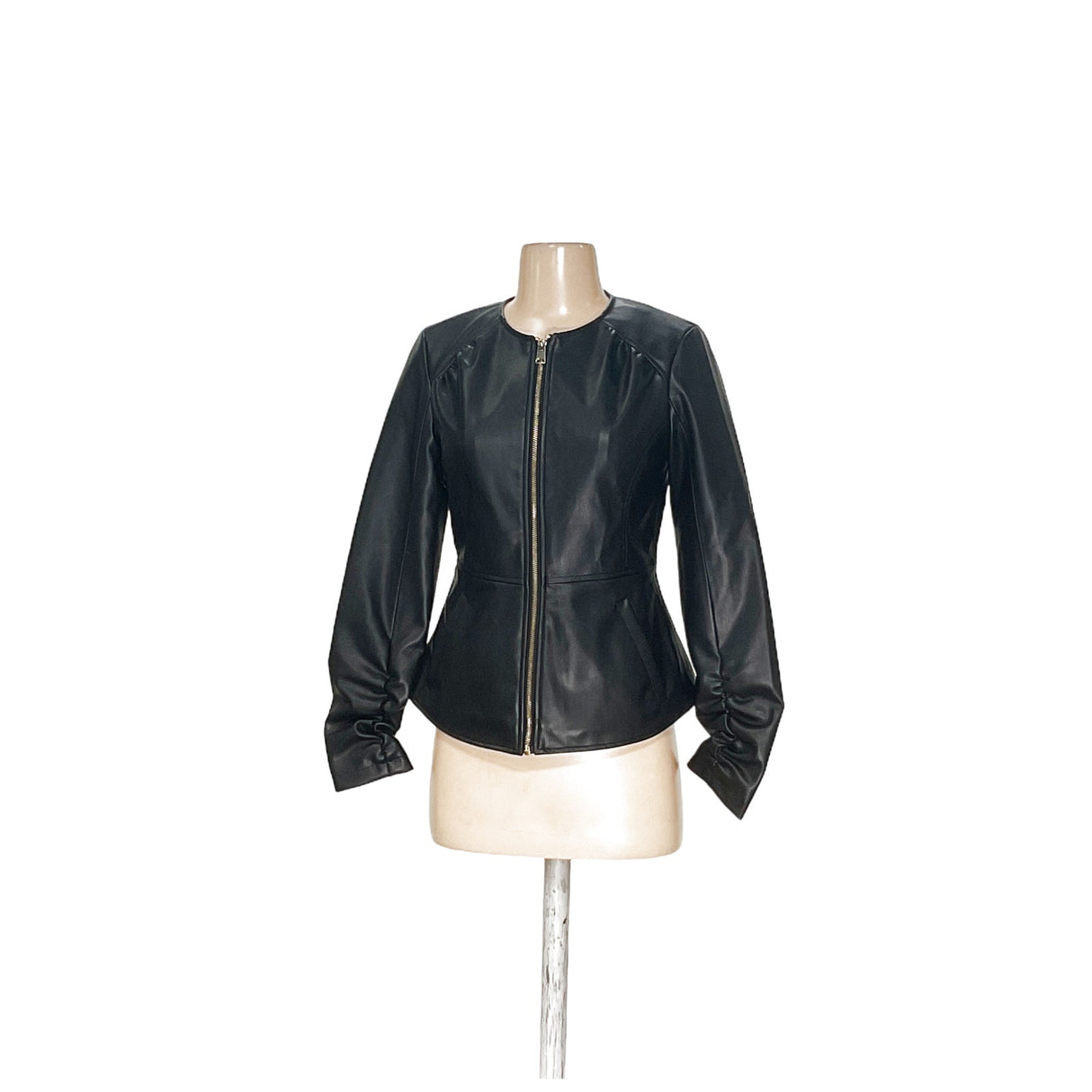 ZARA Women's Black Motorcycle Jacket