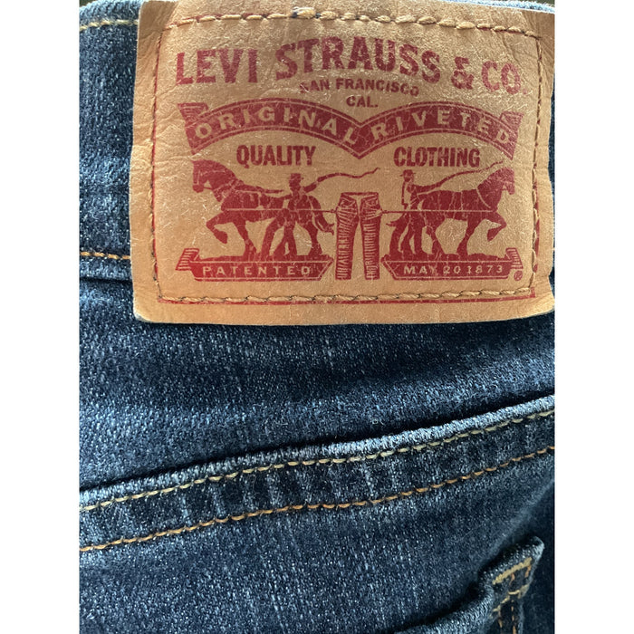 Levi's Women's Blue Ankle Jeans - Size 6