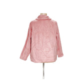 DKNY Pink Full Zip Sweater - Women's 2X