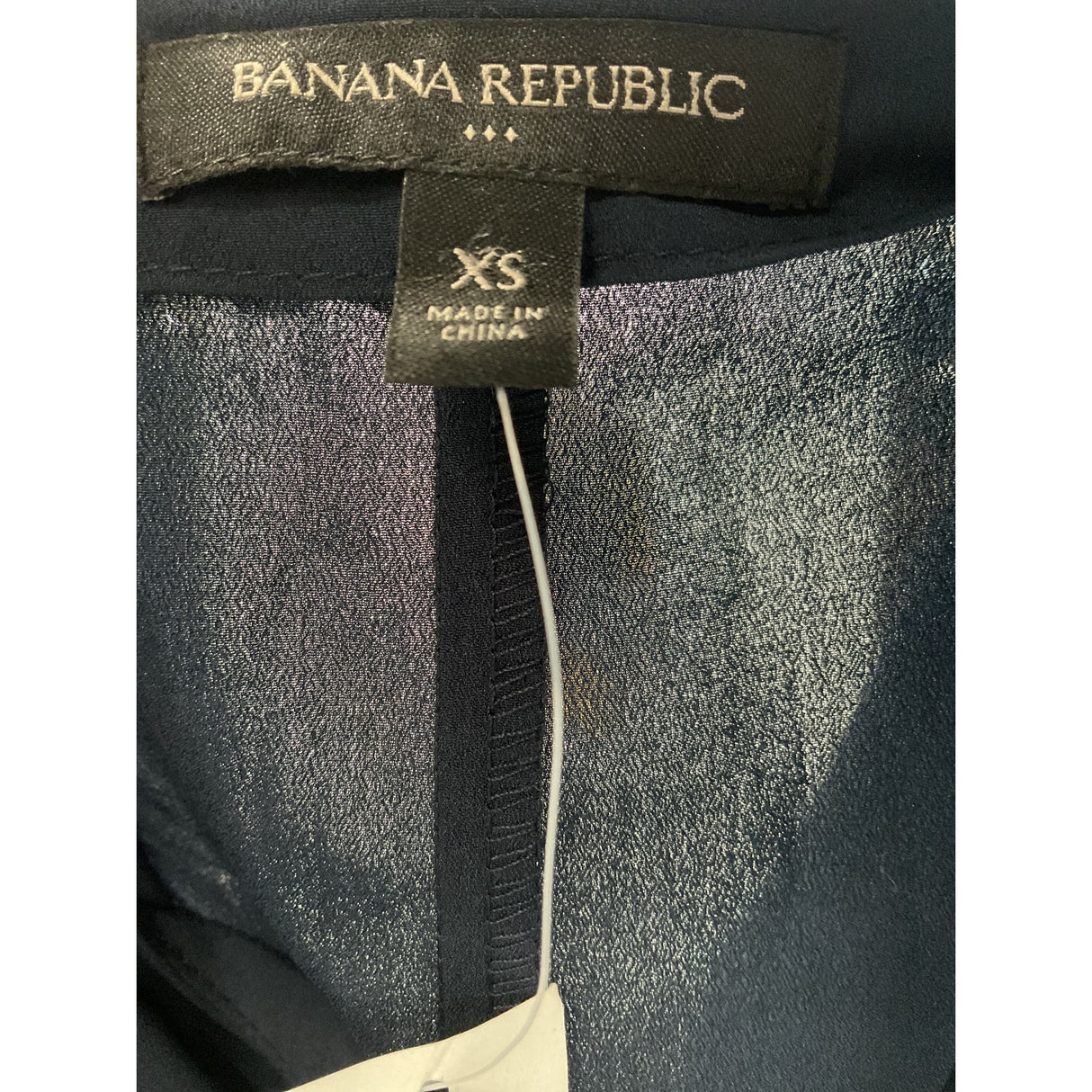 Banana Republic Blue Chiffon Blouse - XS