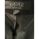 Kasper Black Blazer - Women's Size 16W