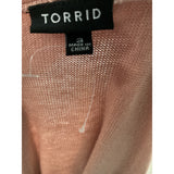 Torrid Pink Plus Size Cardigan