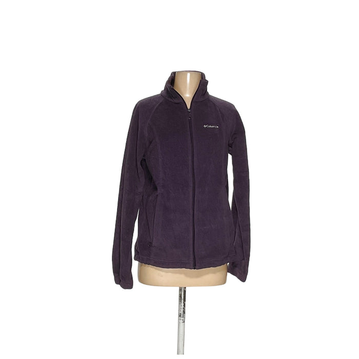 Columbia Women's Purple Full-Zip Sweater - M