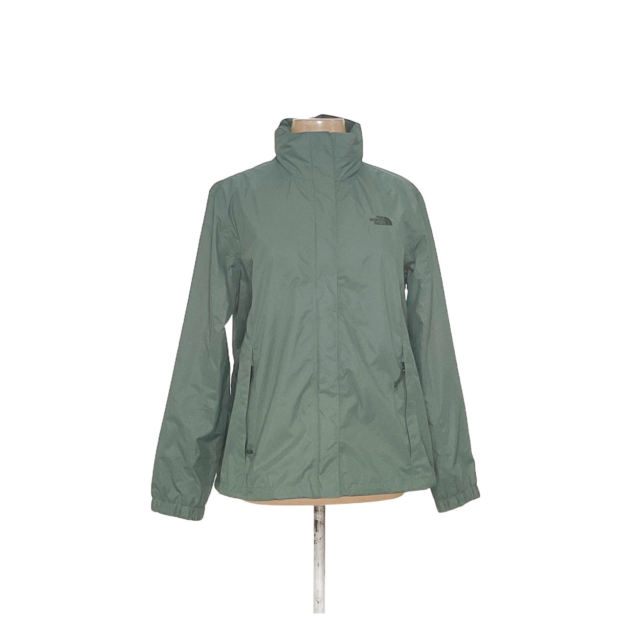 The North Face Women's Green Rain Coat