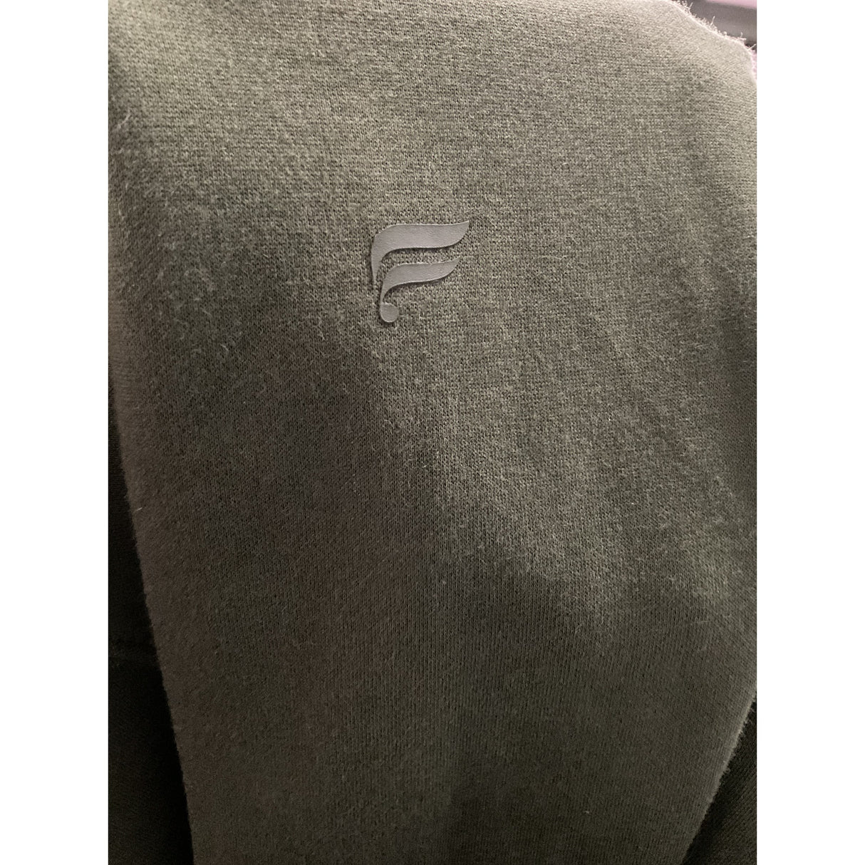 Fabletics Men's Green Cotton Pullover Sweater