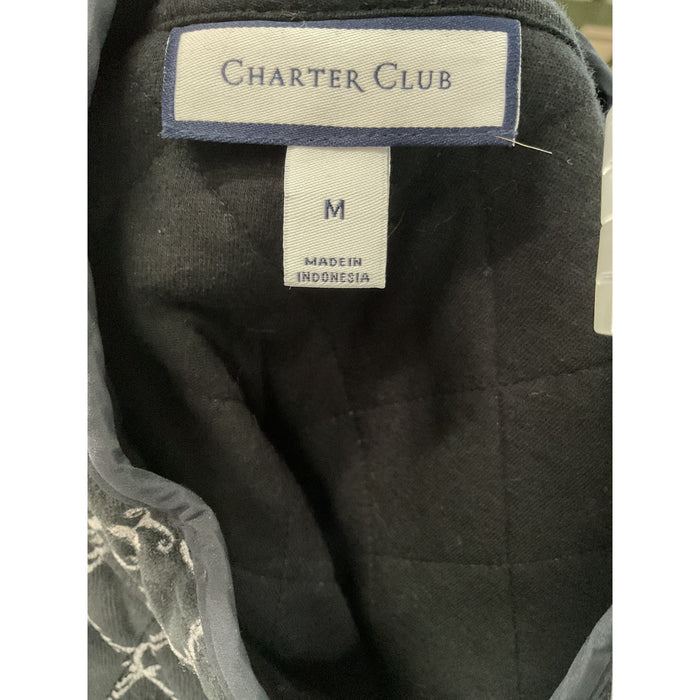 Charter Club Black Vest