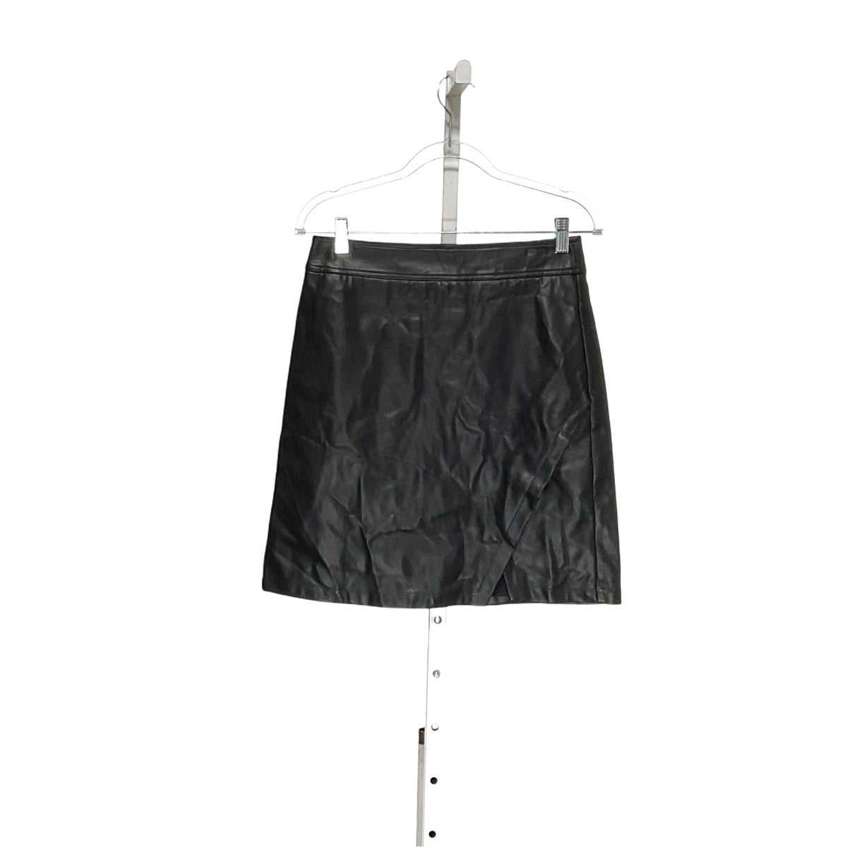 LOFT Black PU Mini Skirt - Size 2