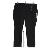 Lee Black Women's Plus Size Ankle Jeans