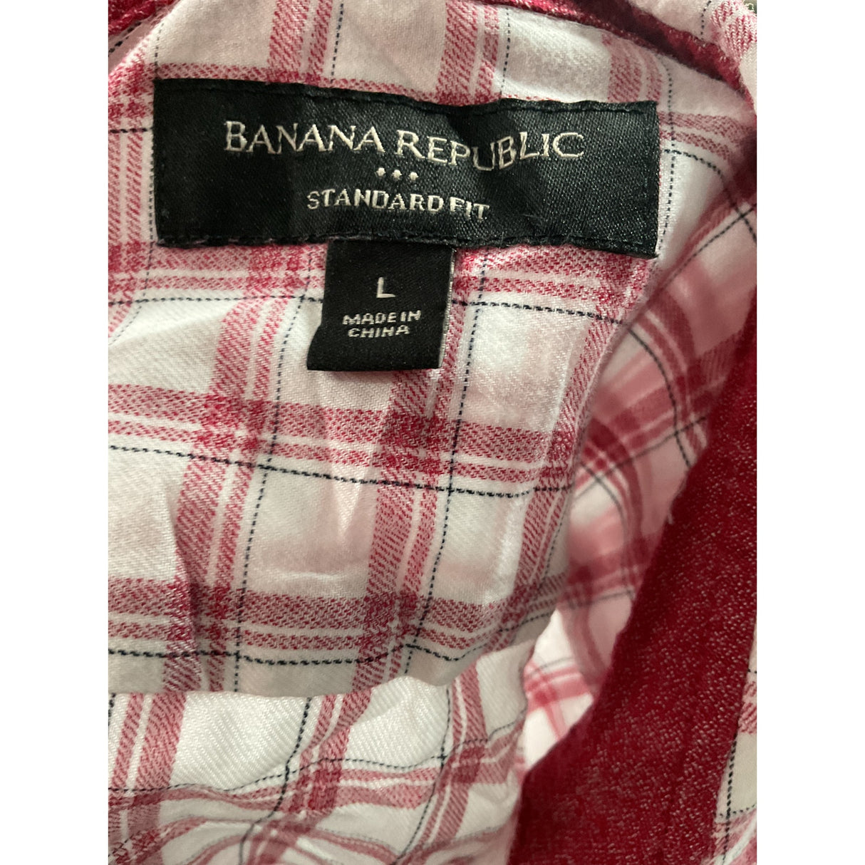 Banana Republic Multicolor Plaid Button-Down Shirt