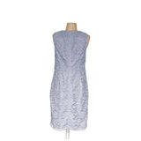 BR Blue Lace Sheath Dress, Size 8