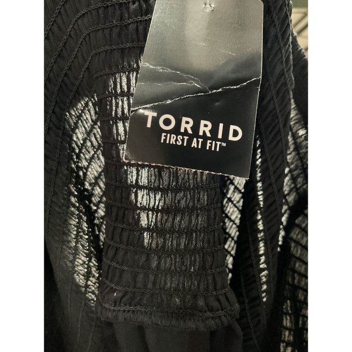 TORRID Black A-Line Dress Plus Size 3