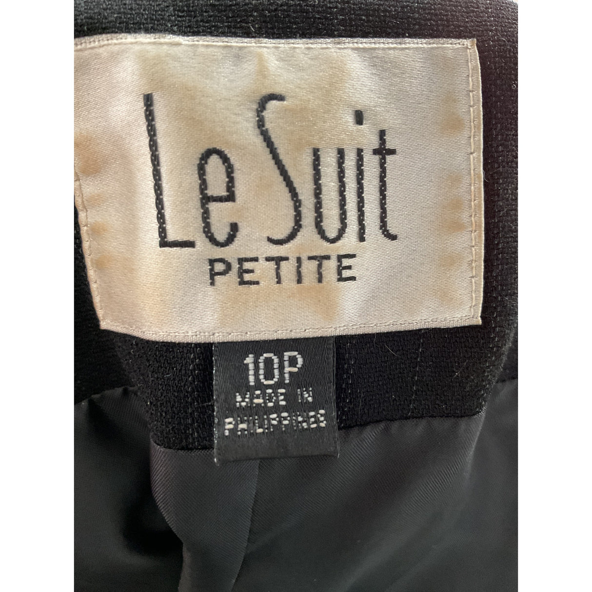 Le Suit Black Petite Blazer - Size 10