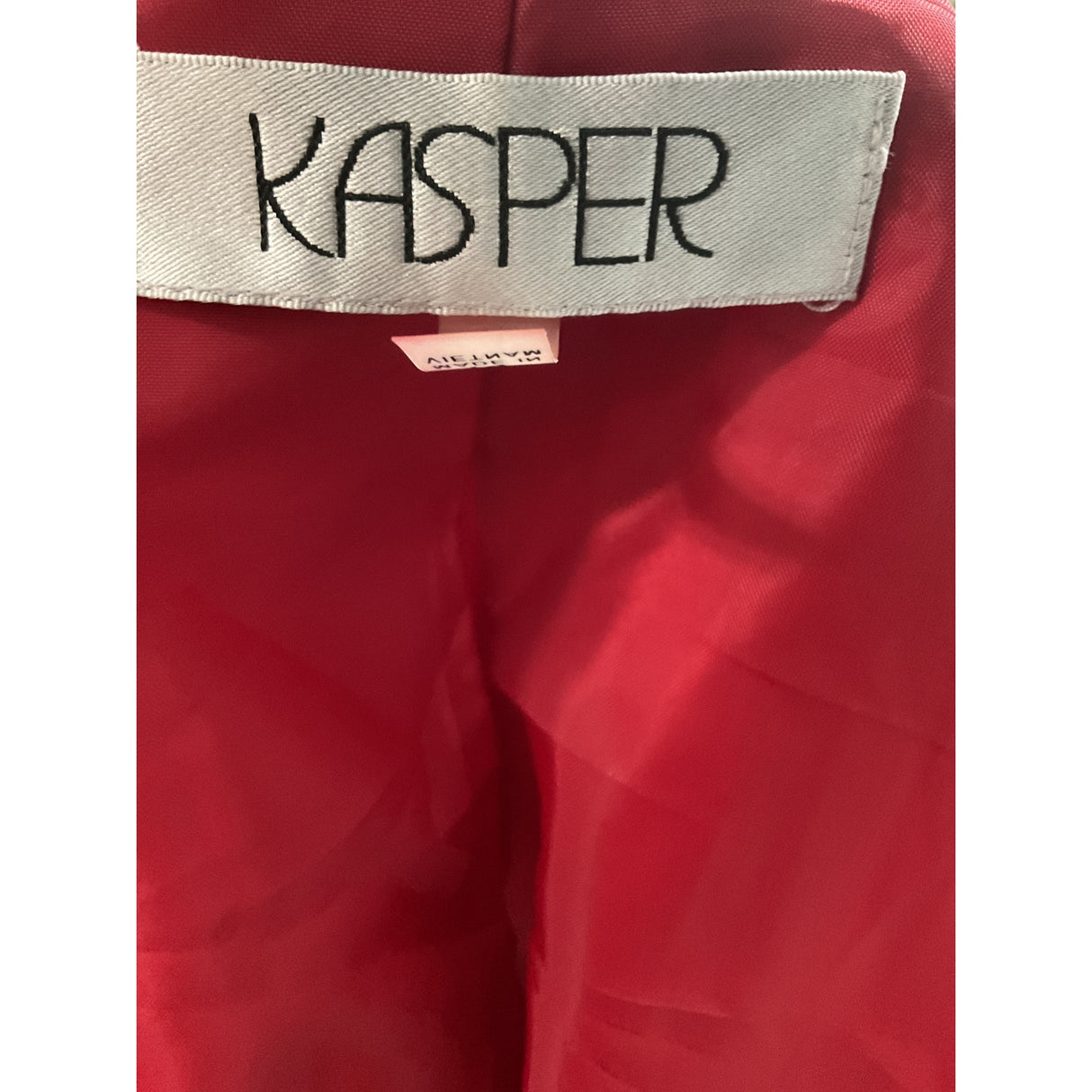 Kasper Red Blazer - Women's Size 14