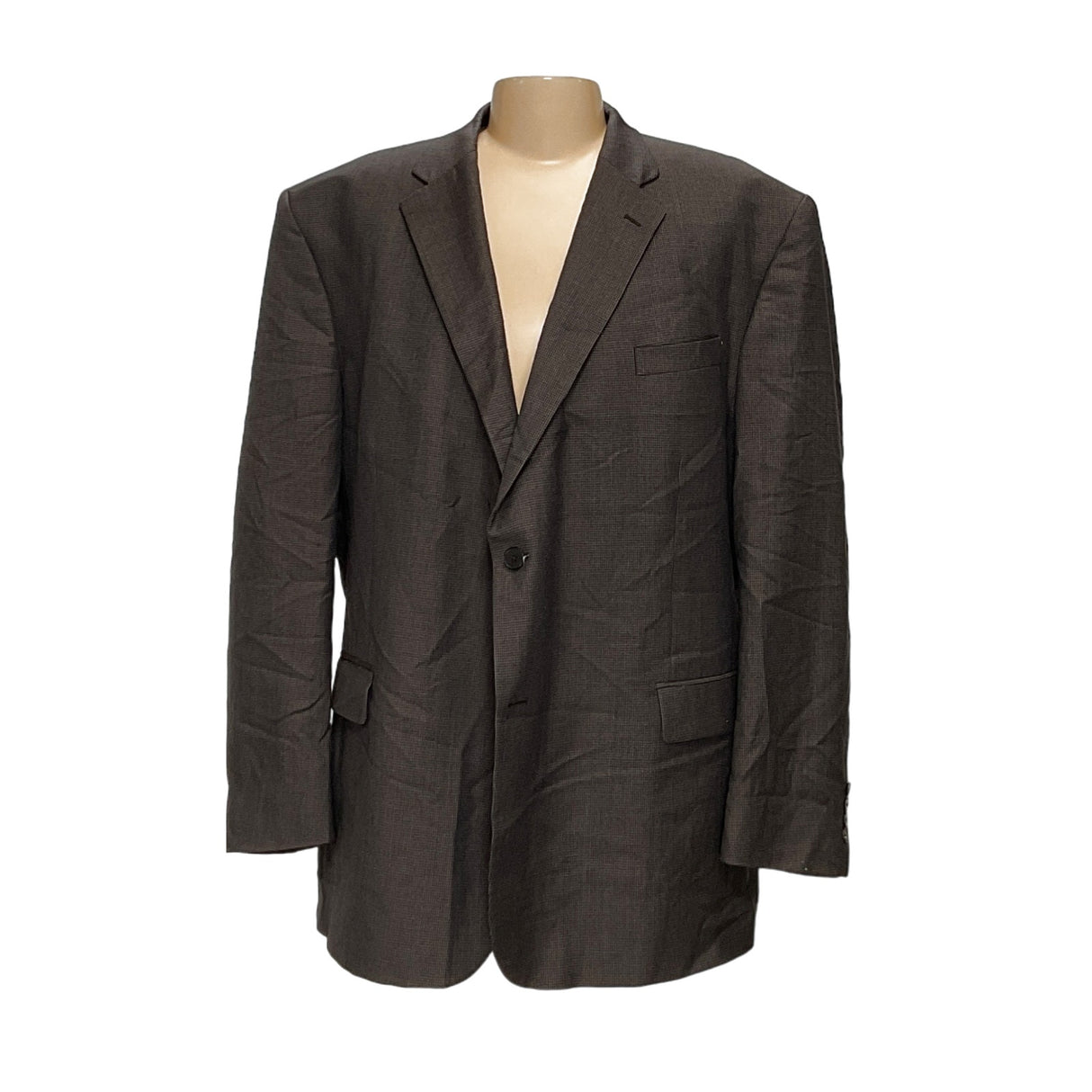 Oscar de la Renta Basic Brown Blazer - Men's Size 51