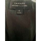 Tahari Black A-Line Dress