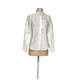 Ann Taylor White XS Button-Up Top