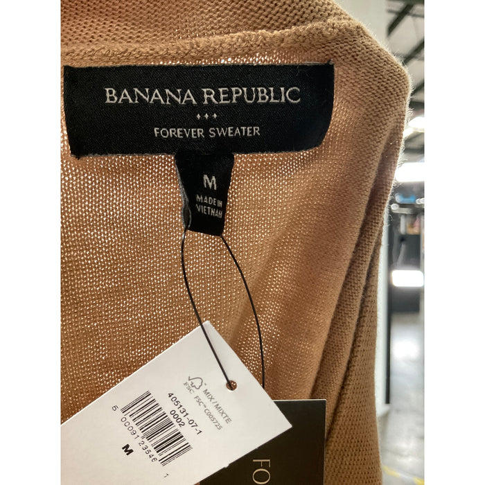 Banana Republic Brown Cotton Blouse - Size M