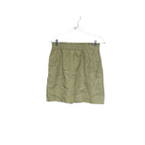 J. Crew Green A-Line Skirt Size 4 Canvas