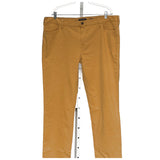 BR Men's Big & Tall Yellow Ankle Pants Size 40