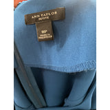 Ann Taylor Blue A-Line Dress 8P