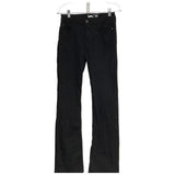 Lee Black Cotton Boot Cut Jeans in Size 4M