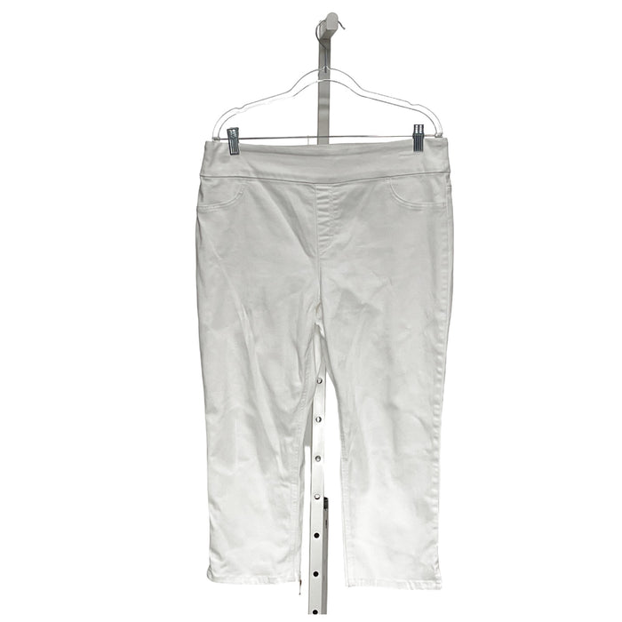 Chico's White Capri Pants - Size 1.5