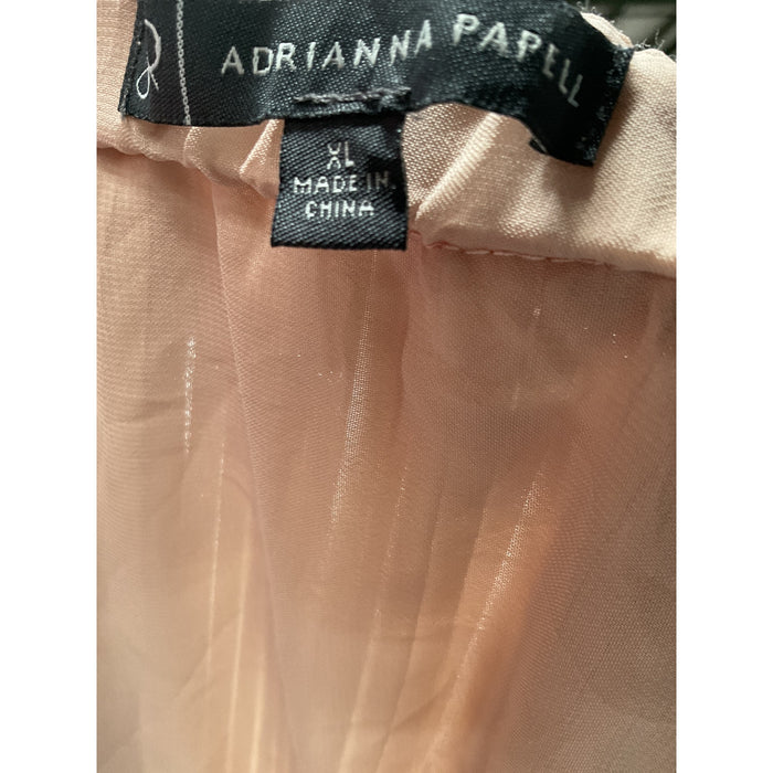 Adrianna Papell A-Line Beige Skirt XL