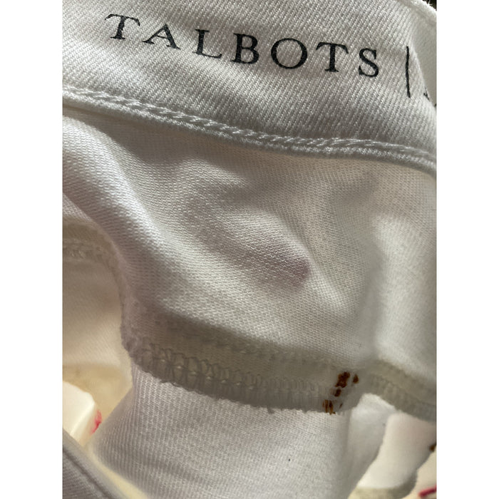 Talbots White Bermuda Shorts Size 16W