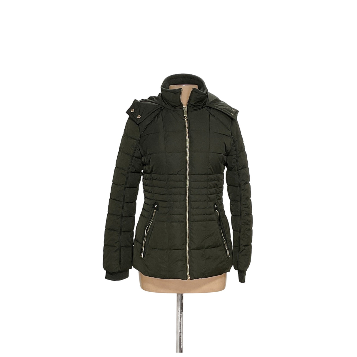 GUESS Green Puffer Jacket - Women's M