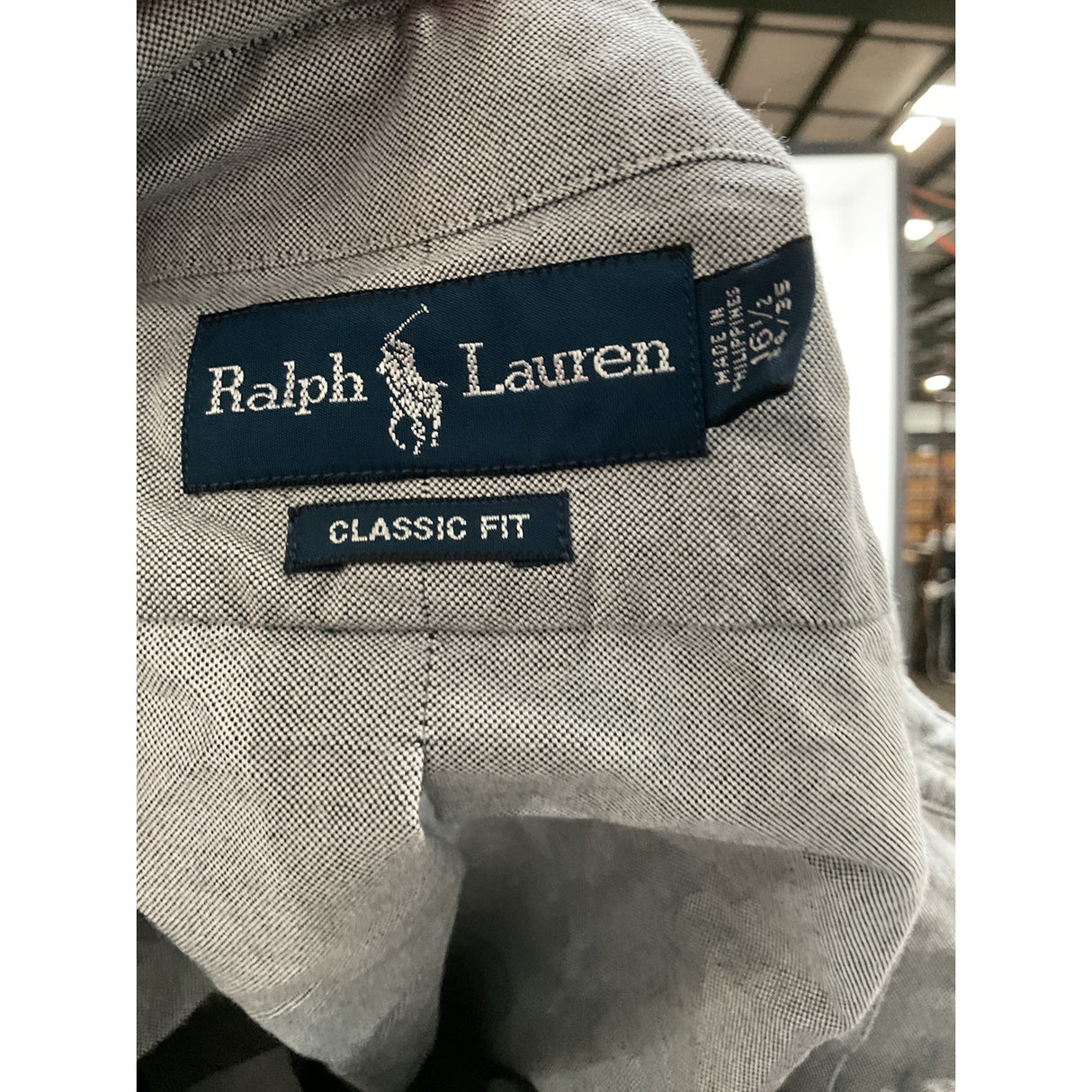 Ralph Lauren Gray Dress Shirt