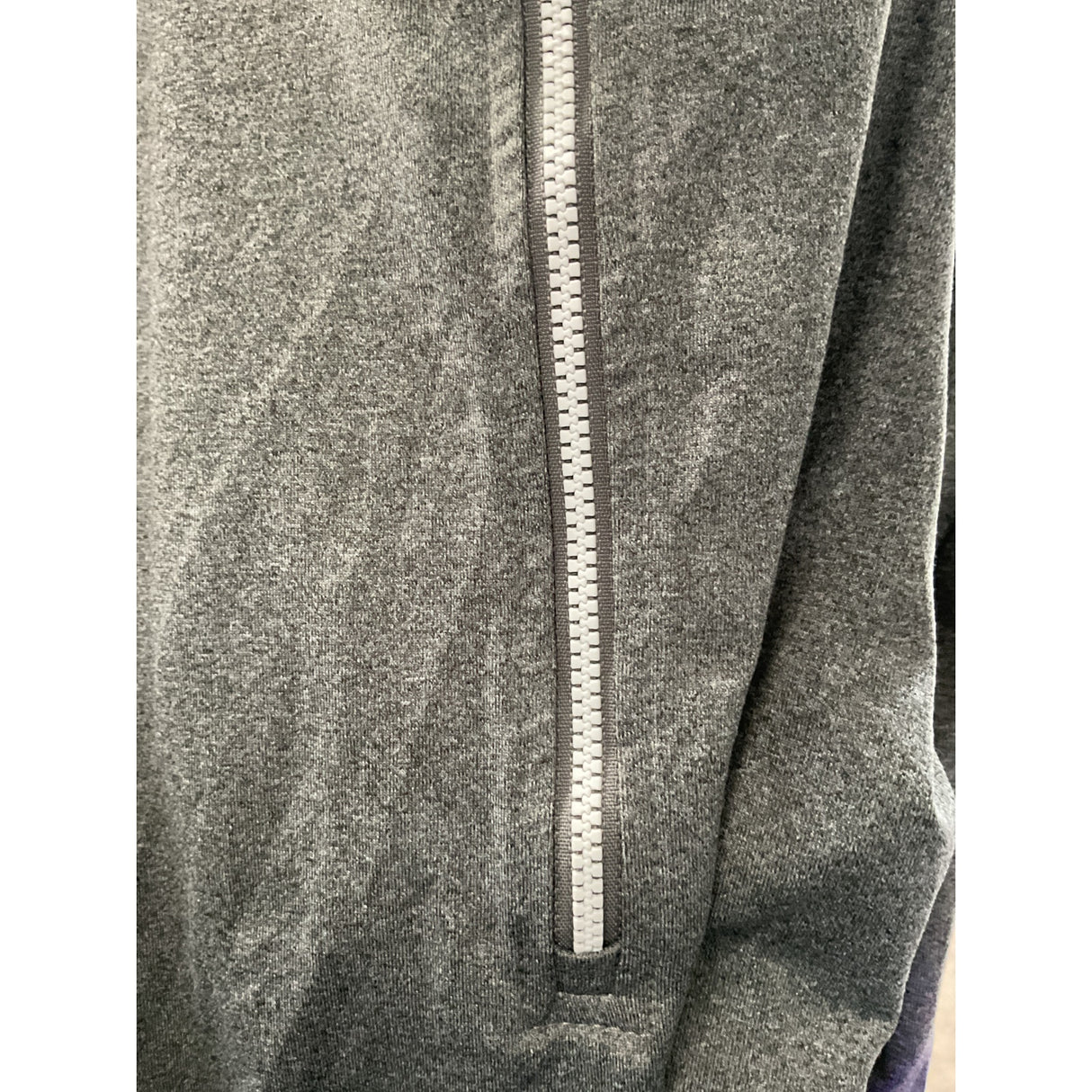 Calvin Klein Gray Henley Sweatshirt